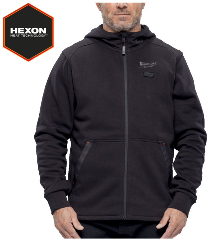 M12 HHBL5-0(L) Heated Hoodie Black 4932 4991 89