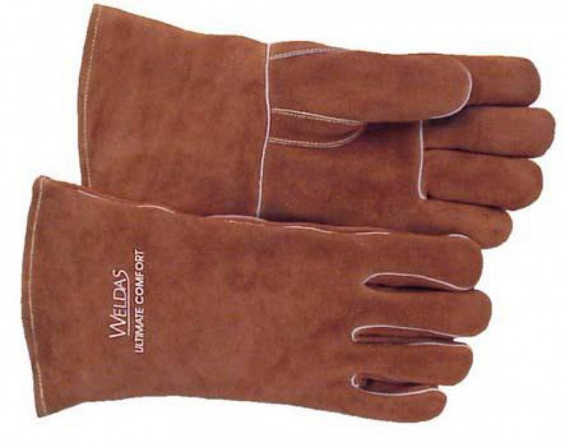 Zváračské rukavice hnedé 