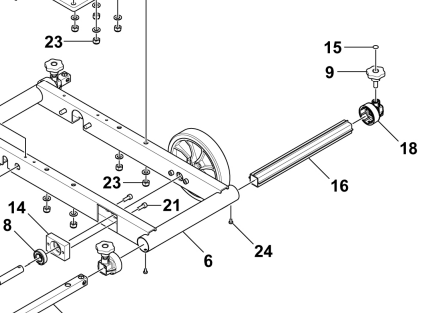 Adjuster set nast.supr.Versotrac 0464666010