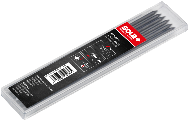 Tuhy do znackovaca  10x6-sive SOLA TLM2  6ks/bal