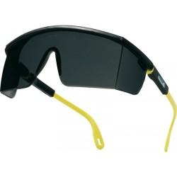 Ochranné okuliare KILIMANJARO DYMOVÉ čierno-žlté
