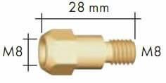 Difúzor MB 36 M8/M8  28mm