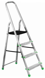 Schodiky Al 3stupne,60cm, nosnost 120kg
