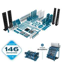 Toolset NR. 1 GPPH pre ECO stoly fi16 s vozíkom L SET 146ks
