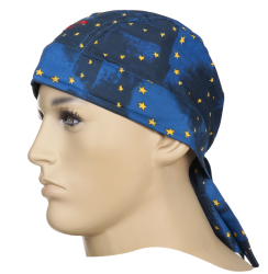 Satka-ciapka na hlavu platena Doo RAG Europen flag 23-3609