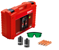Laser liniovy s olovnicou ATLAS GREEN  SOLA