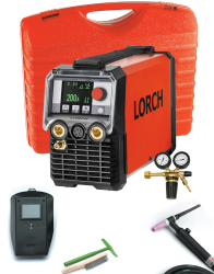 Invertor  Lorch MicorTIG 200 DC ControlPro 108.2005.0 + 8m horak