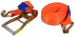 Fixacny popruh 38mmx 6m/ 3,0t s racnou /gurtna/ 2 haky