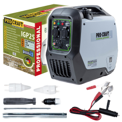 Elektrocentrala Procraft IGP25 230V AC/12V DC 2000W/4L